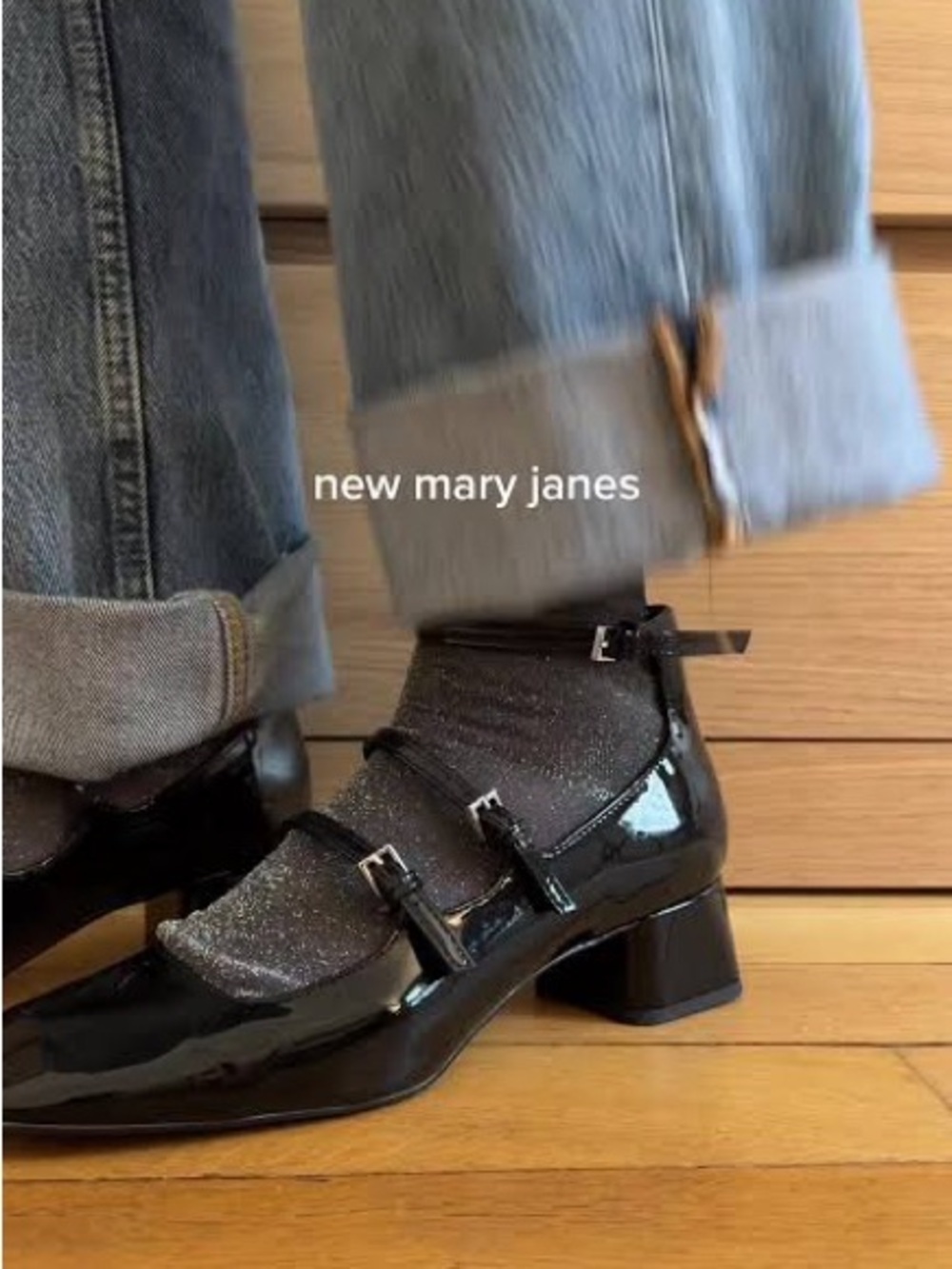 Zara Mary Jane Block Heels - Picture 4 of 10